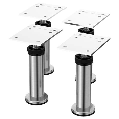 cabinet steel legs|ikea stainless steel table legs.